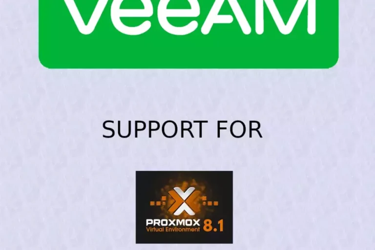Veeam Backup for Proxmox
